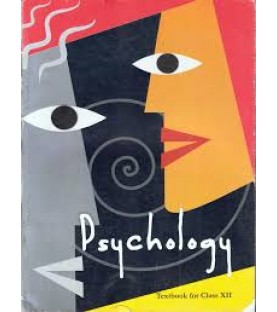 Psychology English Book for class 12 Published by NCERT of UPMSP